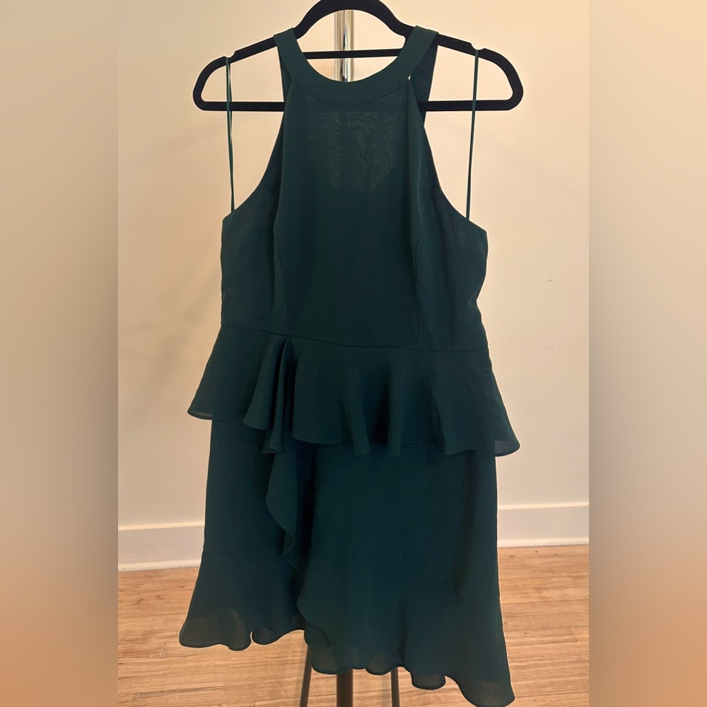 En Crème - Cocktail Dress - Forest Green